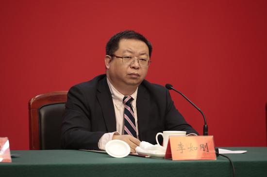 北京市城市管理委员会副主任李如刚。摄影/新京报记者 王嘉宁
